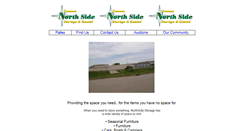 Desktop Screenshot of northsidestorage.com